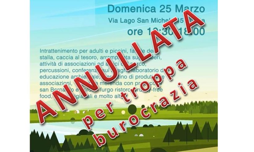 “Security” colpisce ancora: annullata la Festa di Primavera