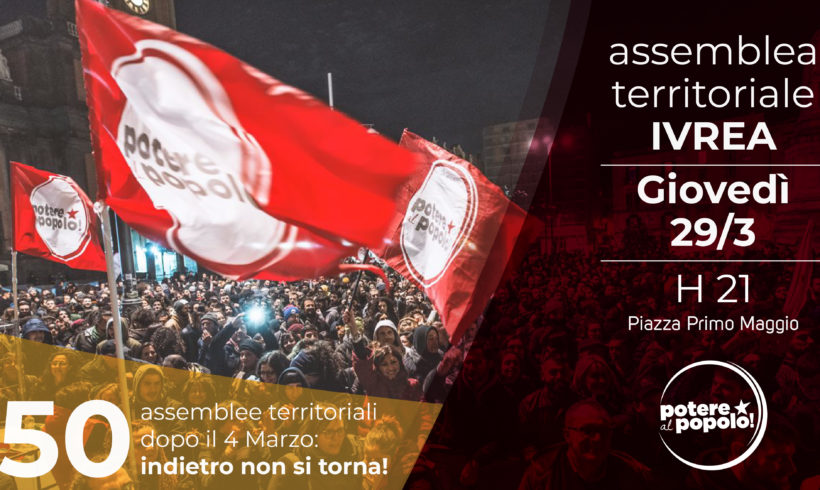 Assemblea di Potere al Popolo Ivrea