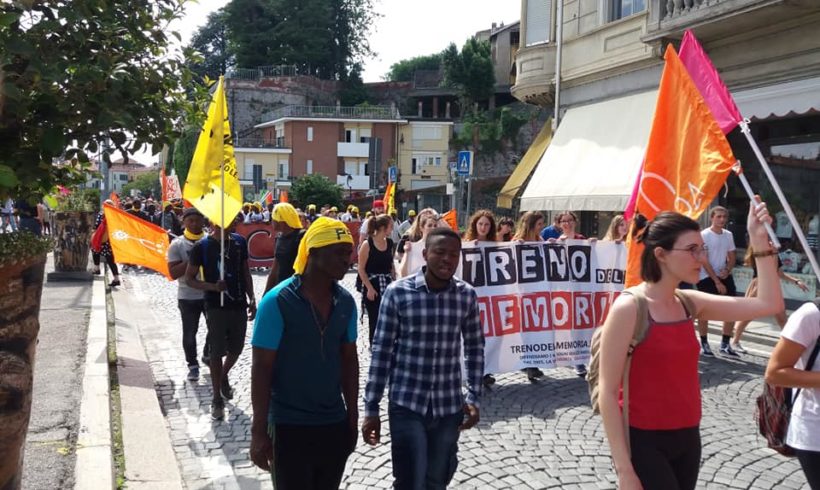 Report fotografico della manifestazione antifascista a Ivrea