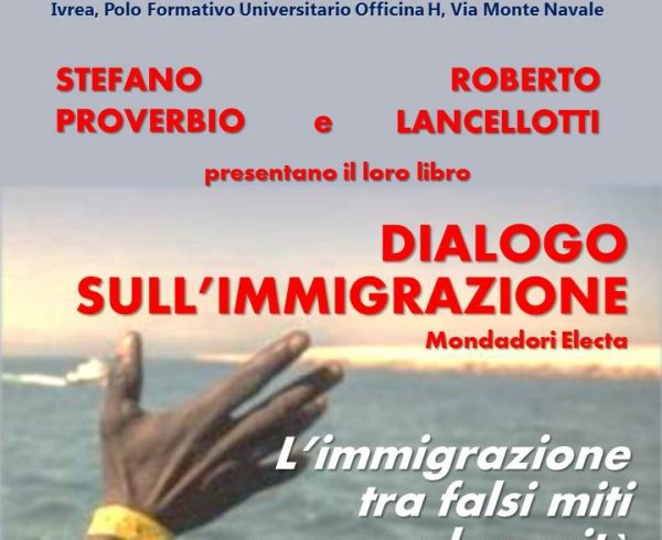 Forum Democratico del Canavese: presentazione del libro “Dialogo sull’immigrazione”
