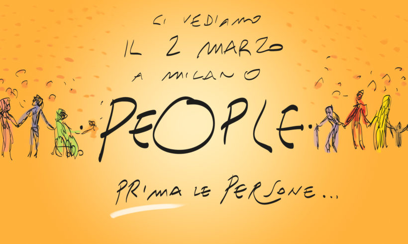 Prima le persone. Manifestazione a Milano sabato 2 marzo. Pullman da Ivrea.