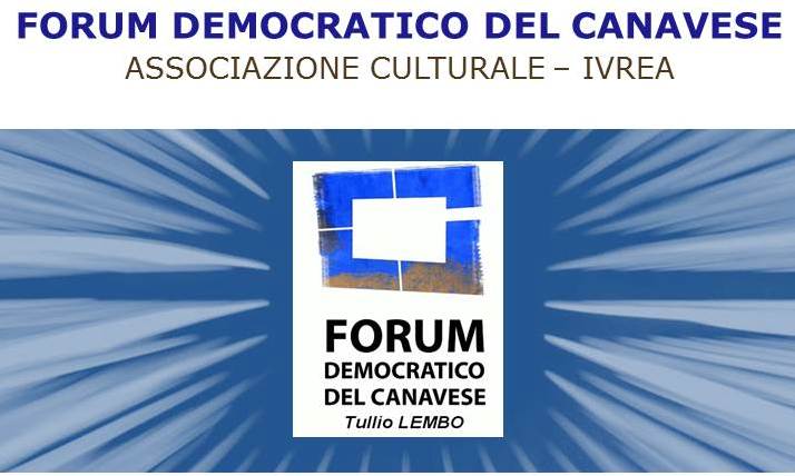 Norberto Patrignani “video-ospite” del Forum Democratico del Canavese