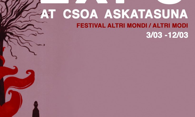 Altri mondi/Altri modi. A Torino il festival del CSOA Askatasuna. Presenti nomi di rilievo come il professor Alessandro Barbero e il fumettista Zerocalcare.