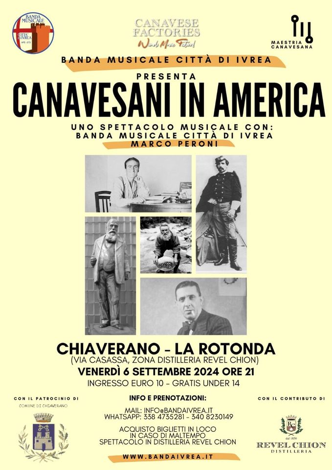 Canavesani in America