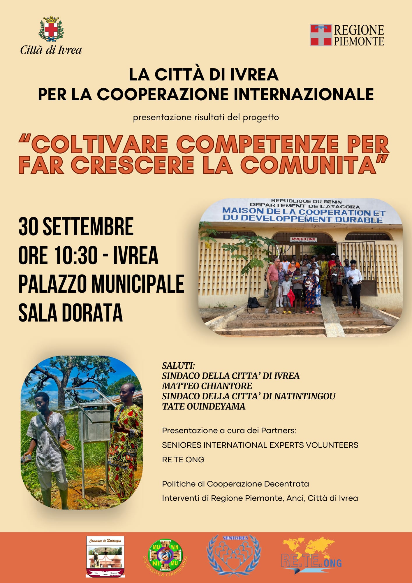 Ivrea e la Cooperazione internazionale