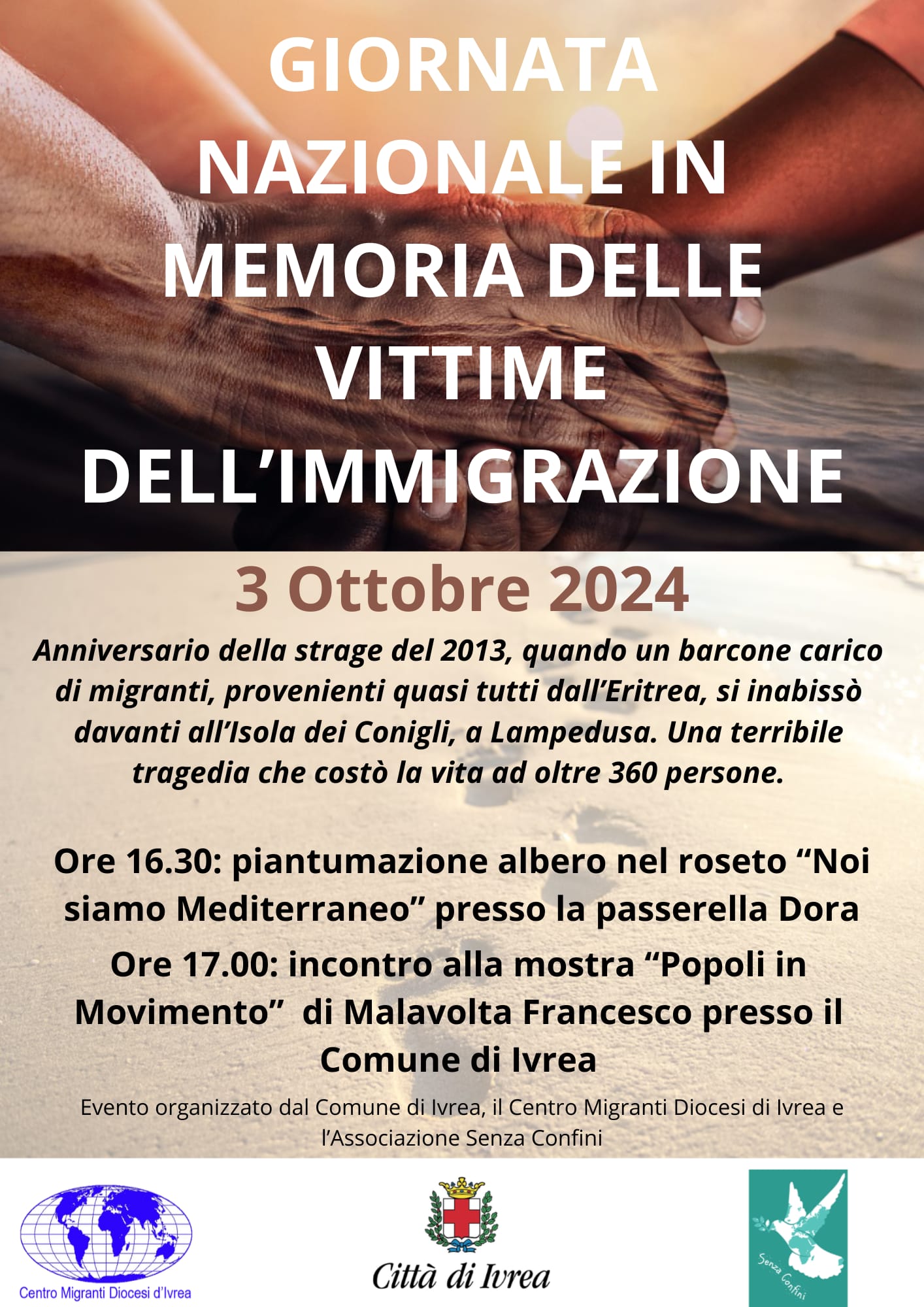 Giornata in memoria delle vittime dell'immigrazione