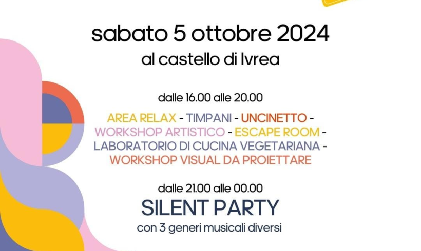 “EPOi silenzio” sabato 5 ottobre al castello di Ivrea: cos’è e chi lo organizza