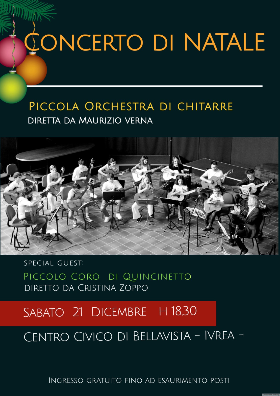 Concerto di Natale a Bellavista