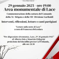 Commemorazione a Lace