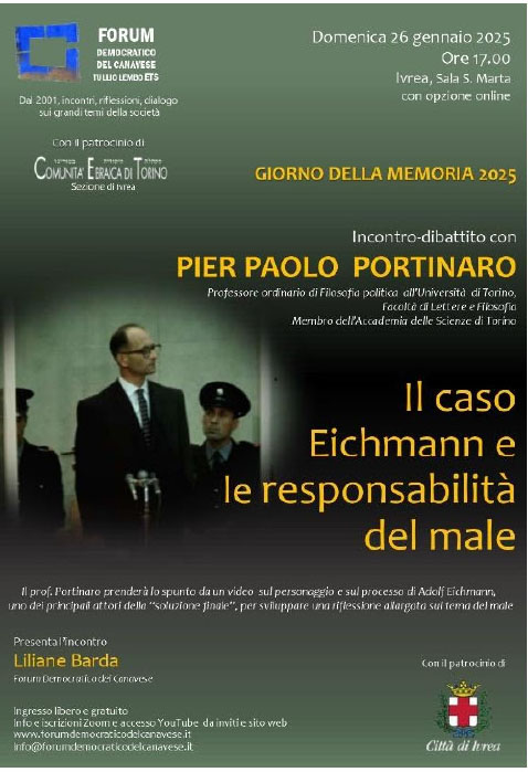 Il caso Eichmann e le responsabilità del male