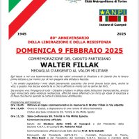 Commemorazione Walter Fillak