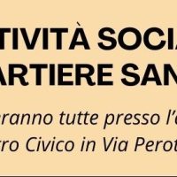 Le attività sociali del quartiere San Grato di Ivrea