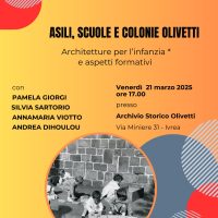 Asili, scuole e colonie Olivetti