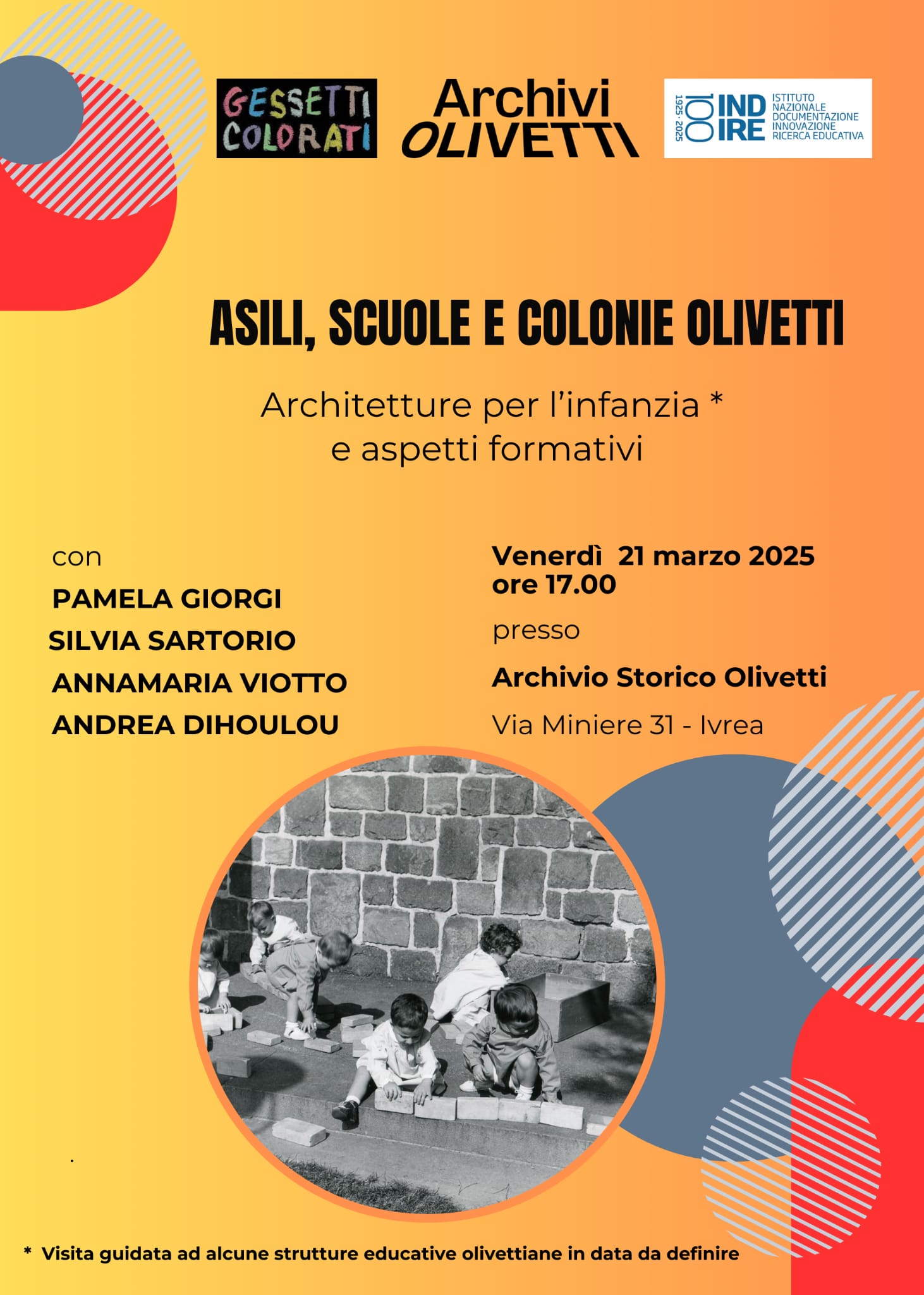 Asili, scuole e colonie Olivetti