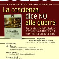 La coscienza dice NO alla guerra