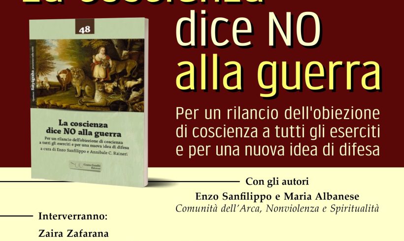 La coscienza dice NO alla guerra