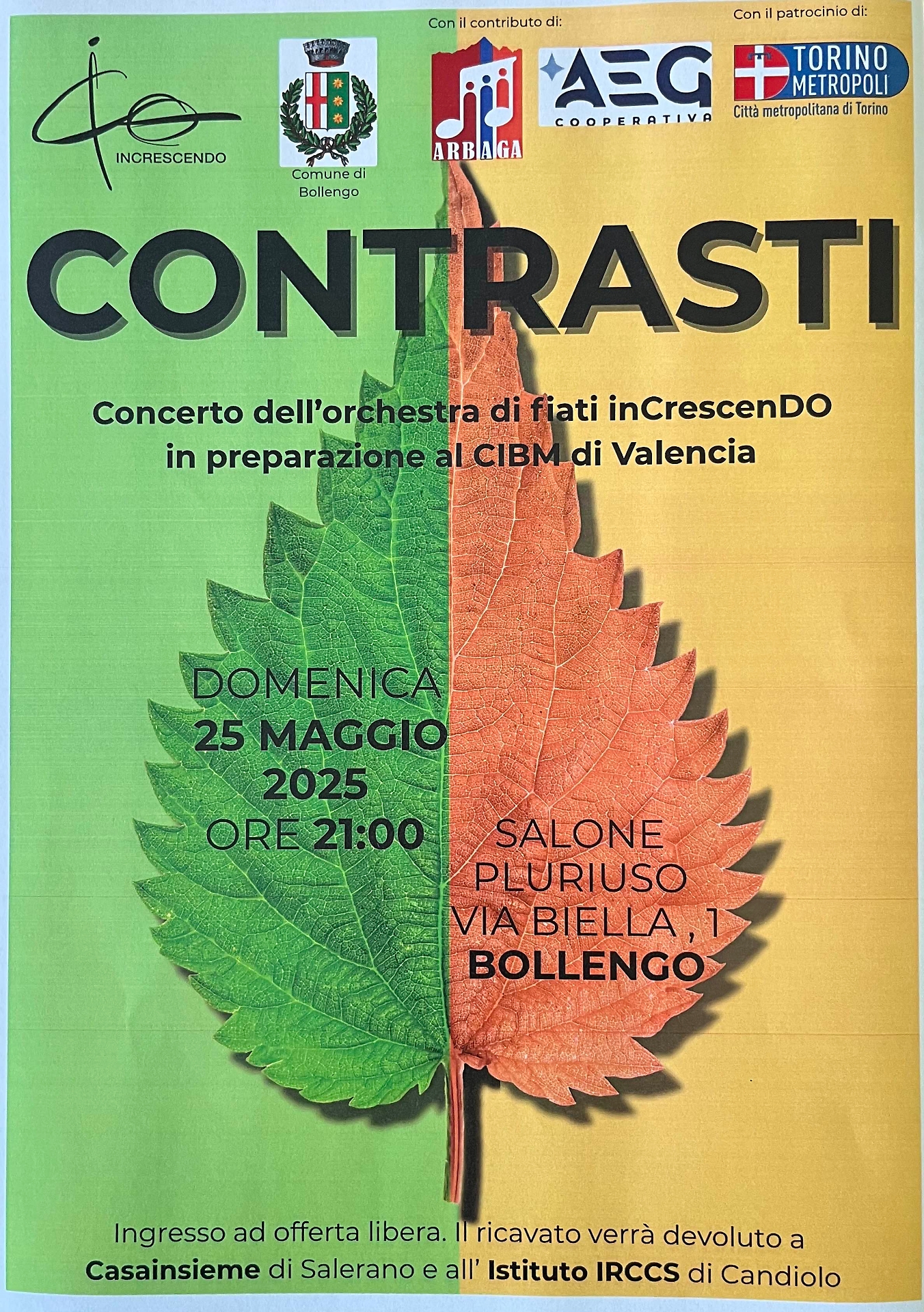 Orchestra Increscendo per Casainsieme