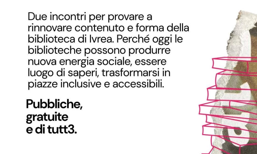 Quale futuro per la biblioteca di Ivrea?