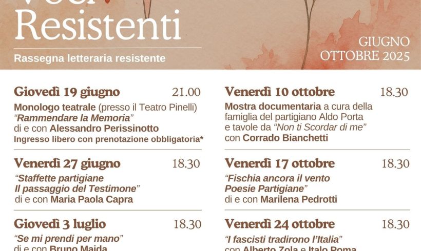Voci resistenti a Cuorgnè Voci resistenti a Cuorgnè