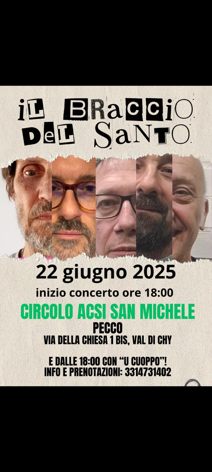 Il braccio del santo
