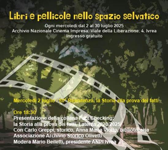 Si aprono il 2 luglio con Carlo Greppi e un film su Bella Ciao le “sere d’estate” nel quartiere San Grato di Ivrea Si aprono il 2 luglio con Carlo Greppi e un film su Bella Ciao le “sere d’estate” nel quartiere San Grato di Ivrea