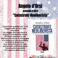 Catastrofe Neoliberista, l’ultimo lavoro del prof. d’Orsi a Biella