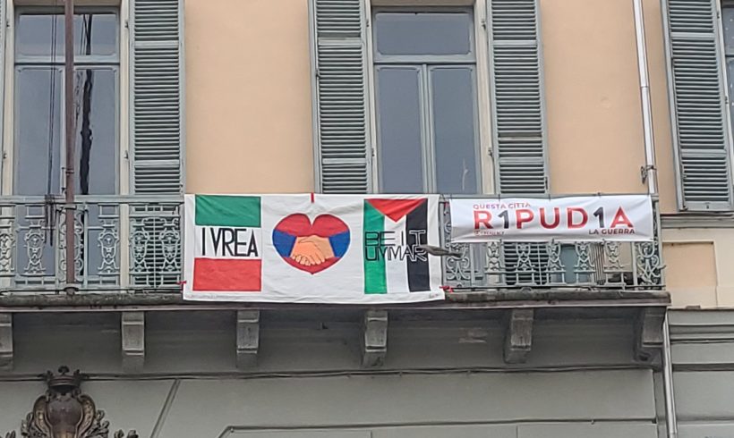 Ivrea non intende tacere. Lettera dell’Amministrazione eporediese al Governo per la Palestina