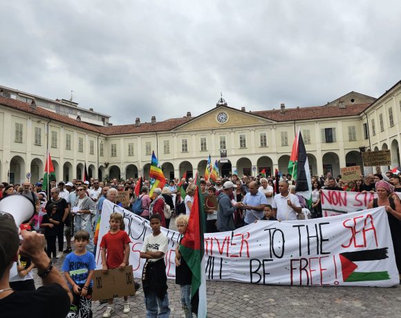In mille a Ivrea per chiedere libertà per la Palestina