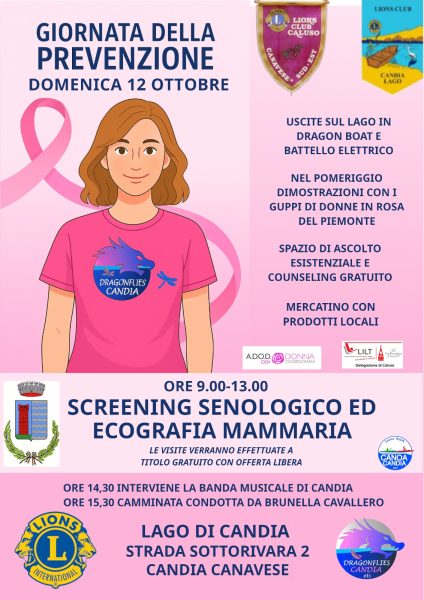Giornata della prevenzione sul lago di Candia