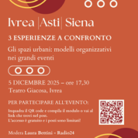 Confronto nazionale sui grandi eventi urbani tra Ivrea, Siena e Asti
