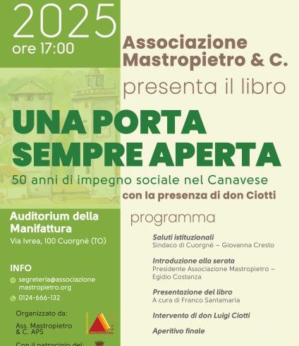 I primi 50 anni dell’associazione Mastropietro, “una porta sempre aperta”: intervista al presidente Egidio Costanza I primi 50 anni dell’associazione Mastropietro, “una porta sempre aperta”: intervista al presidente Egidio Costanza