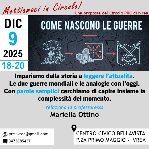 Come nascono le guerre