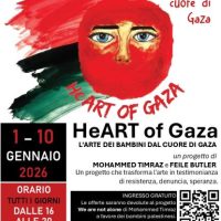 HeART of Gaza - Mostra dei disegni dei bambini di Gaza
