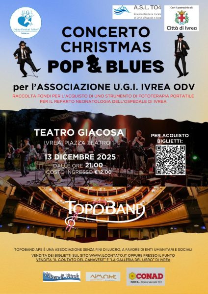 Christmas Pop & Blues per l'associazione U.G.I.