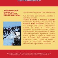 Treno della memoria, con Antonio Rinaldis e Mauro Berruto