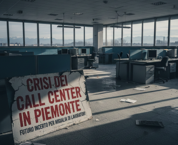 Crisi call center in Piemonte. Un settore che crolla