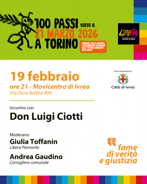 Incontro con Don Ciotti