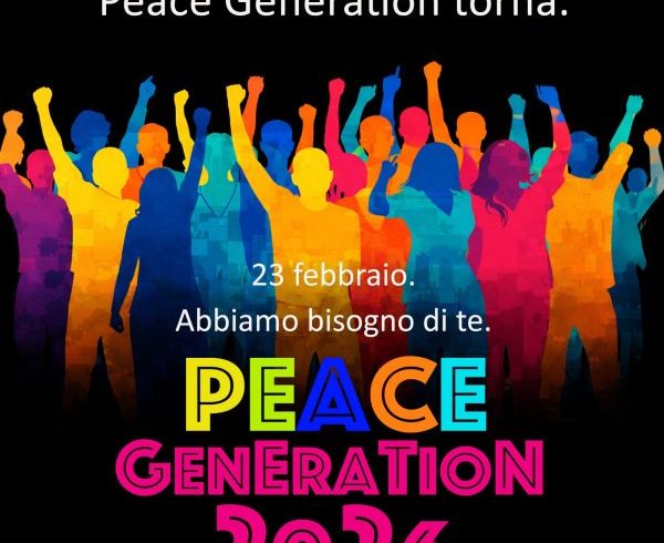 Peace Generation torna. Terza edizione
