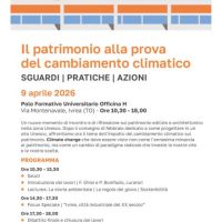 Il patrimonio alla prova del cambiamento climatico