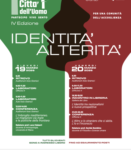 Città dell’Uomo – Partecipo, Vivo, Sento