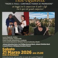 Concerto: "Padri e Figli, continuo fiorir di primavere"