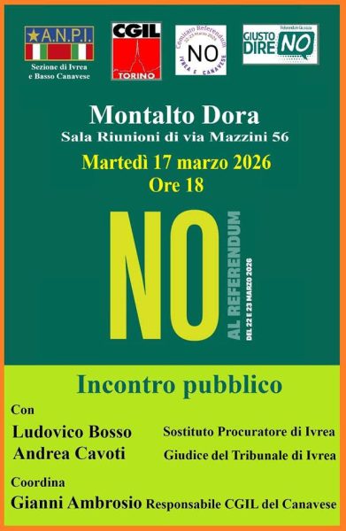 No al referendum, Montalto