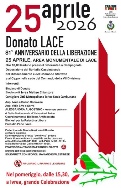 Festa della Liberazione a Lace