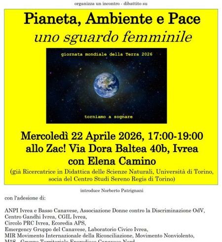 Pianeta, Ambiente e Pace – Uno sguardo femminile