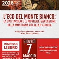 L'eco del Monte Bianco