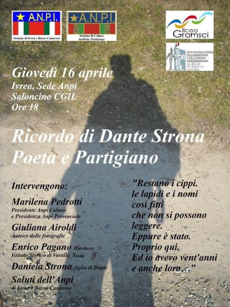 Dante Strona, poeta e partigiano