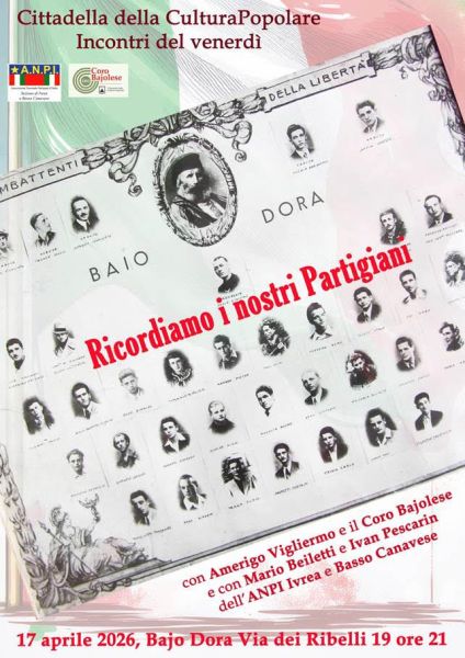 Ricordiamo i nostri Partigiani