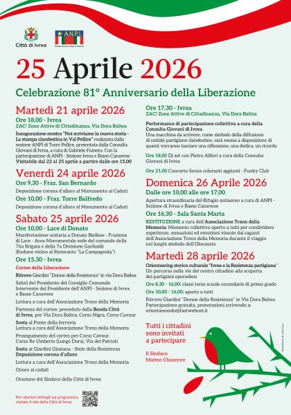 25 aprile a Ivrea