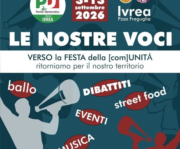 Torna ad Ivrea la Festa dell’Unità