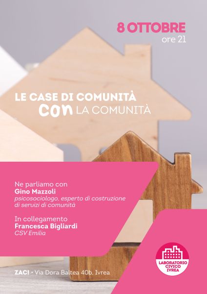 Le Case di Comunità con la comunità